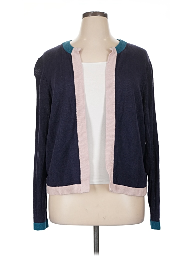 Pre-owned Boden Cardigan Sweater In Blue
