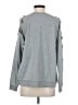 Deletta 100% Cotton Silver Sweatshirt Size XS - photo 2