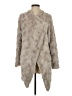 BB Dakota 100% Polyester Gray Faux Fur Jacket Size S - photo 1
