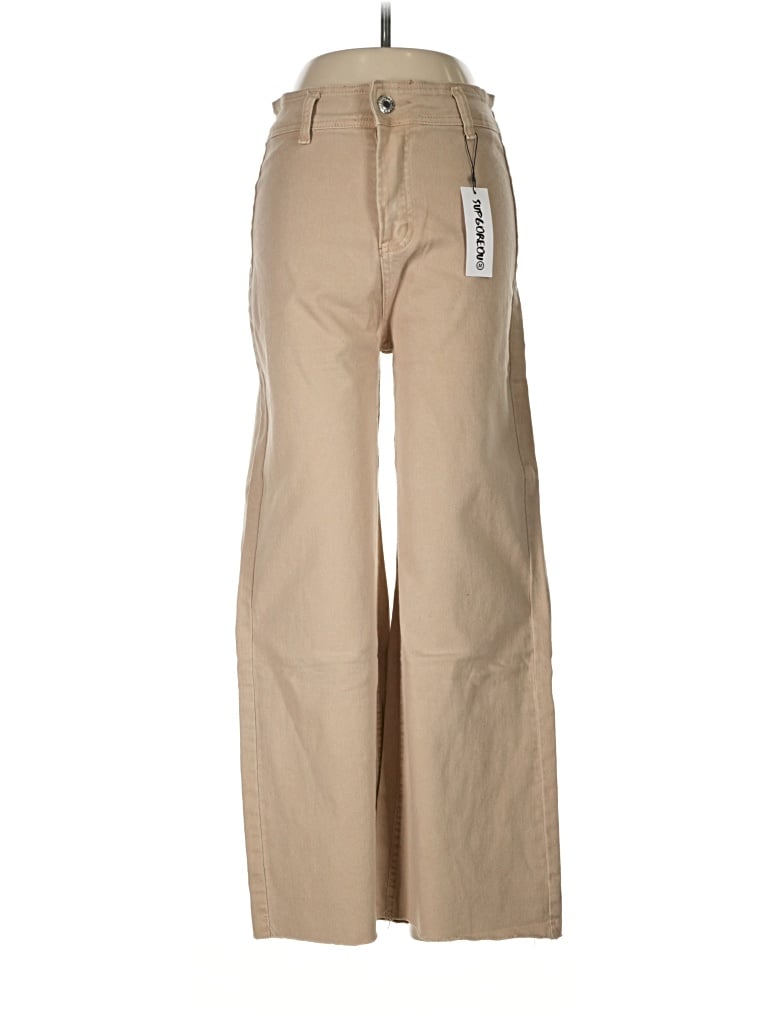 Assorted Brands Jeans In Brown