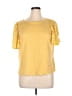 retrology Yellow Short Sleeve Top Size XL - photo 1