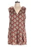 Love & Love 100% Polyester Paisley Red Romper Size L - photo 1