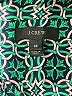 J.Crew Print Green Long Sleeve Blouse Size 14 - photo 7