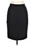 T.M. Lewin Solid Black Wool Skirt Size 6 - photo 2
