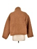 Everlane 100% Polyester Solid Brown Faux Fur Jacket Size L - photo 2