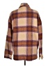 Unbranded 100% Polyester Plaid Brown Orange Jacket Size L - photo 2