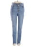Just USA Solid Blue Jeans Size 25 waist - photo 1
