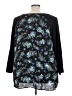 Torrid Black 3/4 Sleeve Blouse Size 5X Plus (5) - photo 2