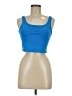 Shein Blue Tank Top Size 6 - photo 1