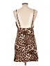 Polly Animal Print Brown Cocktail Dress Size 10 - photo 2