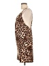 Polly Animal Print Brown Cocktail Dress Size 10 - photo 5