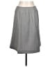 Unbranded Solid Gray Wool Skirt Size 12 - photo 1