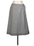 Unbranded Solid Gray Wool Skirt Size 12 - photo 2