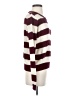 Forever 21 100% Acrylic Stripes Burgundy Pullover Sweater Size S - photo 4