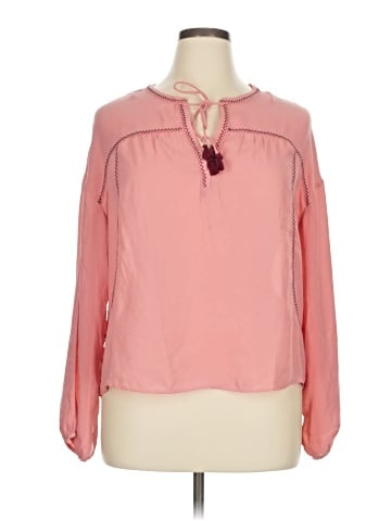 Velvet Long Sleeve Blouse (view 1)