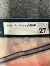 Rag & Bone/JEAN Tie-dye Blue Jeans Size 27 waist - photo 4