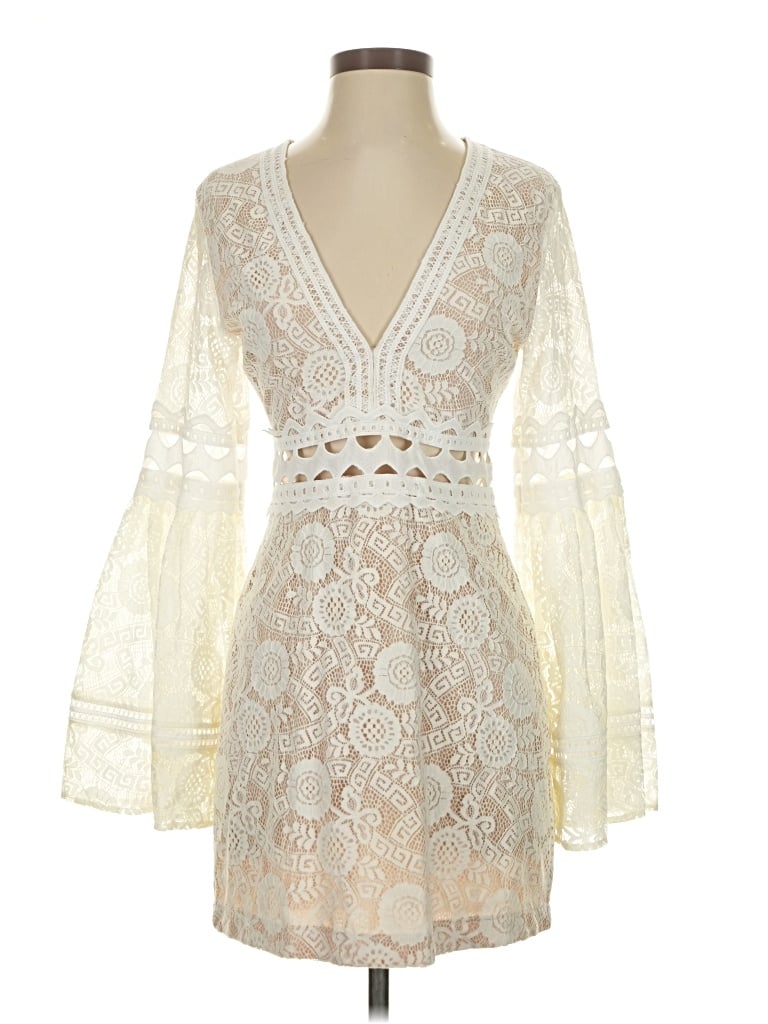 Pre-owned Endless Rose Cocktail Dress In White