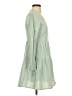 Assorted Brands Solid Green Casual Dress Size XS - photo 4