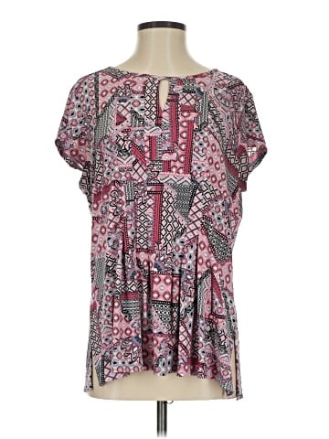 N Touch Short Sleeve Blouse (view 1)