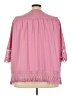 Blair 100% Polyester Pink 3/4 Sleeve Blouse Size 3XL - photo 2