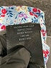 B. Smart 100% Rayon Floral Blue Cocktail Dress Size 7 - photo 8