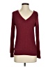 Unbranded 100% Polyester Burgundy Red Pullover Sweater Size S - photo 1