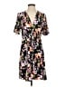 A New Day 100% Polyester Floral Black Casual Dress Size S - photo 1