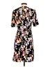 A New Day 100% Polyester Floral Black Casual Dress Size S - photo 2