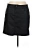Camaieu Solid Black Denim Skirt Size EU (IT) 44 / US 8 - photo 1