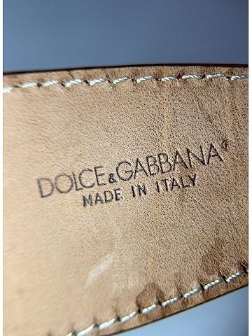 Dolce & Gabbana Leather Belt (view 2)