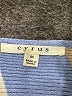 Cyrus Color Block Tan Pullover Sweater Size M - photo 7