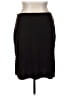Kathie Lee Solid Black Brown Formal Skirt Size 16 - photo 1