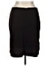 Kathie Lee Solid Black Brown Formal Skirt Size 16 - photo 2