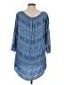 WAYF 100% Rayon Paisley Blue Casual Dress Size M - photo 2