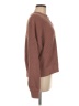 Lucky Brand Solid Brown Pullover Sweater Size M - photo 4