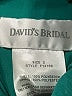 David's Bridal 100% Polyester Teal Cocktail Dress Size 2 - photo 7