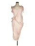 Unbranded 100% Polyester Tan Pink Cocktail Dress Size XL (estimated) - photo 1
