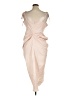 Unbranded 100% Polyester Tan Pink Cocktail Dress Size XL (estimated) - photo 2