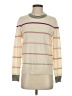 Splendid 100% Cashmere Stripes Ivory Cardigan Size S - photo 1