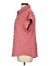 Assorted Brands 100% Polyester Hearts Pink Short Sleeve Blouse Size L - photo 5