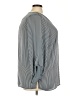 DressBarn 100% Polyester Gray 3/4 Sleeve Blouse Size 3X - photo 4
