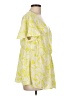 Torrid 100% Polyester Yellow White Short Sleeve Blouse Size Lg Plus (0) - photo 4