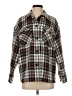 Vero Moda Houndstooth Brown Coat Size S - photo 1