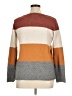 Pinque Color Block Orange Pullover Sweater Size XL - photo 2