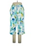 Nina Leonard Print Blue Casual Pants Size XL (petite) - photo 2