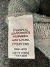 Sincerely Jules Metallic Gray Pullover Sweater Size S - photo 8