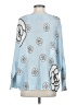 Brand Bazar Floral Blue Pullover Sweater Size S (estimated) - photo 2