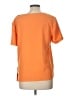 Amanda Uprichard 100% Polyester Orange Short Sleeve Top Size L - photo 2