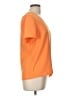 Amanda Uprichard 100% Polyester Orange Short Sleeve Top Size L - photo 4