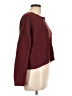 Pink Rose Burgundy Pullover Sweater Size L - photo 4